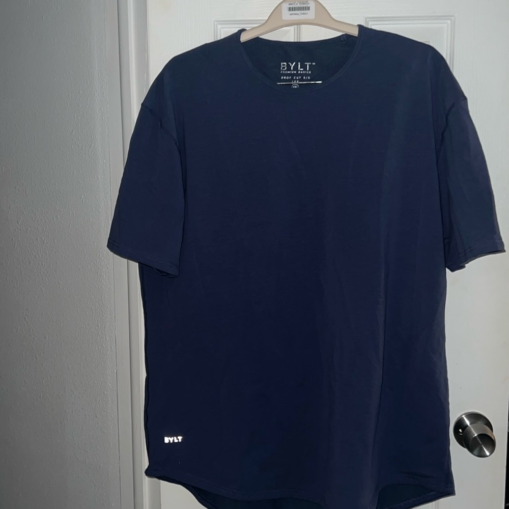 Men’s BYLT Navy Fitness T Shirt